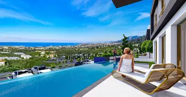 Penthouse 4 Zimmer mit Balkon, mit Klimaanlage, mit Meerblick in Larnakas tis Lapithiou, Nordzypern