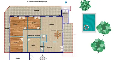 4 room house in Paty, Hungary