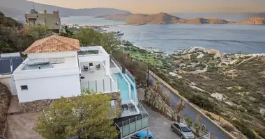 Villa 4 bedrooms with Sea view, with Swimming pool, with Mountain view in District of Agios Nikolaos, Greece