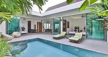 Villa 2 bedrooms with Balcony, with Furnitured, with Air conditioner in Phuket, Thailand