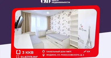 3 room apartment in Zhodzina, Belarus