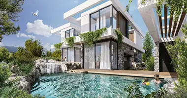 Villa 2 habitaciones con Doble acristalamiento, con Balcón, con Aire acondicionado en Agios Amvrosios, Chipre del Norte