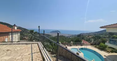 Вилла 4 комнаты  с видом на море, с бассейном, с Meblirovannaya в Алания, Турция