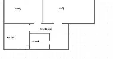 2 room apartment in Lodz, Poland