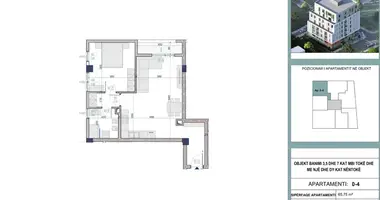 Wohnung 2 zimmer in Paskuqan, Albanien