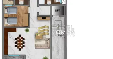 Apartamento 3 habitaciones en Swieqi, Malta