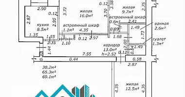 Apartamento en Mazyr, Bielorrusia