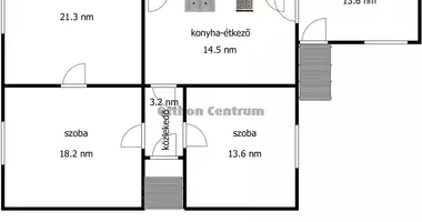 3 room house in Dombrad, Hungary