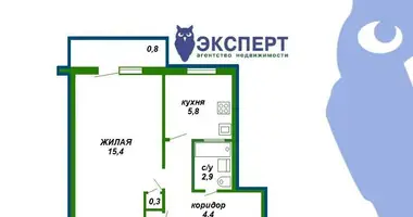 Mieszkanie 1 pokój w Mińsk, Białoruś