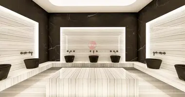 2 room apartment with parking, with elevator, with swimming pool in Mahmutlar, Turkey