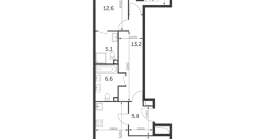 Apartamento 3 habitaciones en North-Eastern Administrative Okrug, Rusia