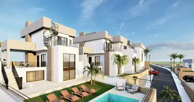 Villa  mit Terrasse, mit Garage, mit Privatpool in Almoradi, Spanien