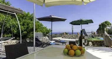 Villa 3 zimmer mit Meerblick, mit Schwimmbad, mit Erste Küstenlinie in Provinz Chersonissos, Griechenland