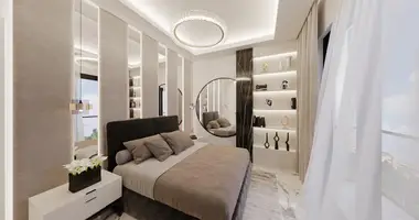 Mieszkanie 2 pokoi z parking, z basen, z sauna w Alanya, Turcja