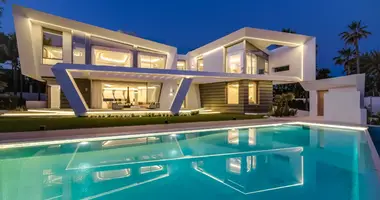 Villa 6 bedrooms with Double-glazed windows, with Furnitured, with Sea view in Marbella, Spain