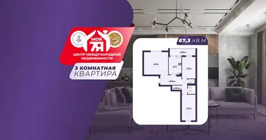 Apartamento 3 habitaciones en Borisov, Belarús