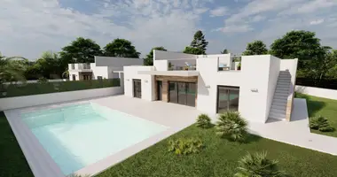 Villa 4 chambres avec Terrasse, avec vannaya bathroom, avec lichnyy basseyn private pool dans Torre Pacheco, Espagne