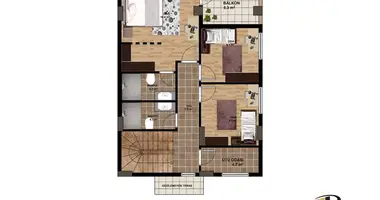 Villa 4 bedrooms in Mezitli, Turkey