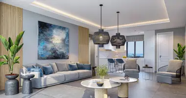 Villa 3 Zimmer mit Balkon, mit Meerblick, mit Bergblick in Agios Amvrosios, Nordzypern