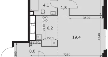Appartement 4 chambres dans Moscou, Russie