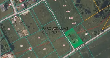 Plot of land in Uzusaliai, Lithuania