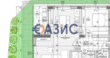 Appartement 1 chambre dans Nessebar, Bulgarie