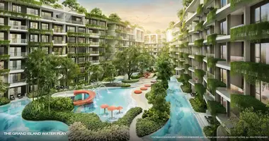 Condo 1 chambre avec Fenêtres double vitrage, avec Balcon, avec Interphone dans Phuket, Thaïlande