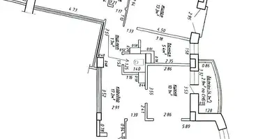 Apartamento 3 habitaciones en Minsk, Bielorrusia