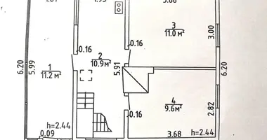 Dom w Kalodziscanski siel ski Saviet, Białoruś