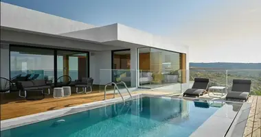 Вилла 8 комнат  с видом на море, с бассейном, с видом на горы в Глубокая равнина, Греция