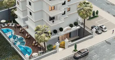 Penthouse 3 chambres avec Balcon, avec Climatiseur, avec Vue sur la mer dans Mahmutlar, Turquie