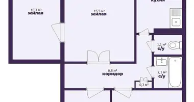 Apartamento 4 habitaciones en Smarhon, Bielorrusia