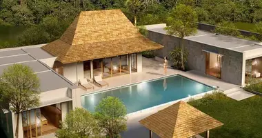 Villa 4 bedrooms with Double-glazed windows, with Furnitured, with Air conditioner in Phuket, Thailand