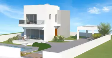 Villa 2 habitaciones con Vistas al mar, con Piscina, con Vista a la montaña en Kouklia, Chipre