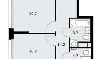 Apartamento 3 habitaciones en Postnikovo, Rusia