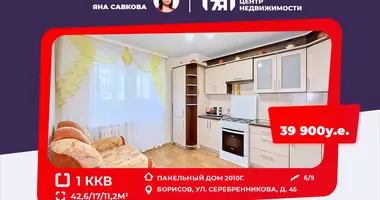 Mieszkanie 1 pokój w Borysów, Białoruś
