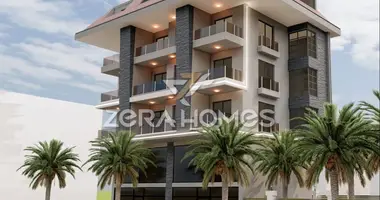 2 room apartment with elevator, with swimming pool, gym in Yaylali, Turkey
