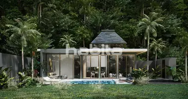 Villa 2 Zimmer mit Möbliert, mit Klimaanlage, mit Schwimmbad in Phuket, Thailand