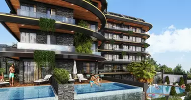 Apartamento 2 habitaciones con aparcamiento, con balcón, con jardín en Karakocali, Turquía
