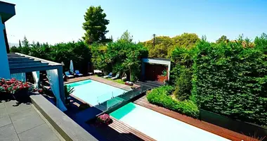 Villa 6 Zimmer mit Schwimmbad, mit Bergblick in Municipality of Thessaloniki, Griechenland