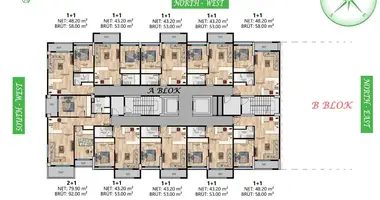 Квартира 3 комнаты в Мезитли, Турция