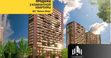 Wohnung 3 Zimmer in Minsk, Weißrussland