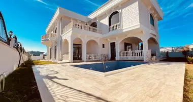 Mansion 7 bedrooms with double glazed windows, with balcony, with furniture in Doesemealti, Turkey