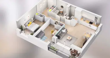 Apartamento 3 habitaciones en Poznan, Polonia