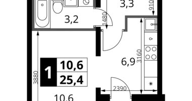 Studio 1 zimmer in Leninsky District, Russland