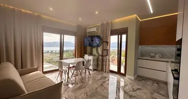 Penthouse 2 bedrooms with Furnitured, with Air conditioner, with Sea view in Tivat, Montenegro