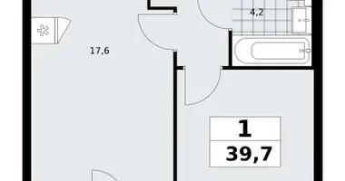 Appartement 1 chambre dans poselenie Sosenskoe, Fédération de Russie