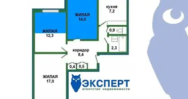 Wohnung 3 zimmer in Minsk, Belarus