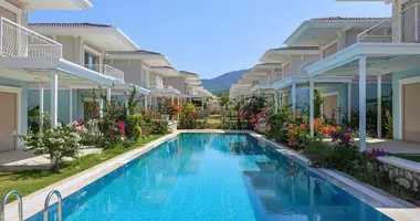 Villa 4 Zimmer mit Balkon, mit Klimaanlage, mit Bergblick in Davutlar, Türkei