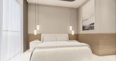 Apartamento 2 habitaciones con ascensor, con la piscina, con sauna en Mahmutlar, Turquía